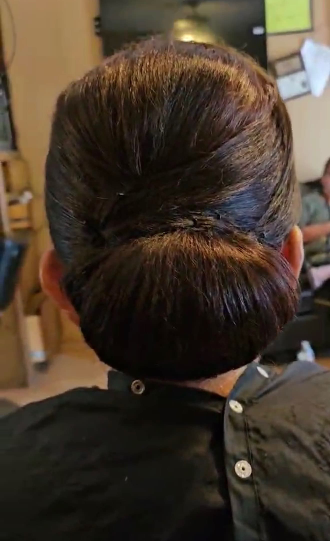 Sleek Low Bun